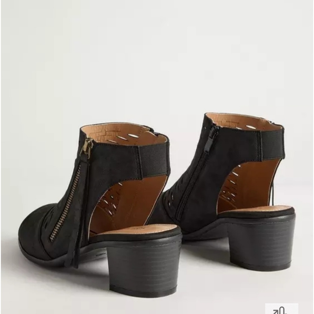 Perforated Back Strap Heel (WW) From Torrid - Picture 4 of 11
